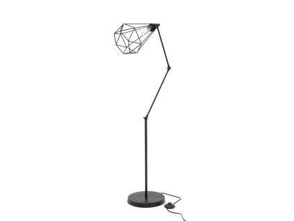 Toolight - Stojací lampa Reno - černá - APP540-1F