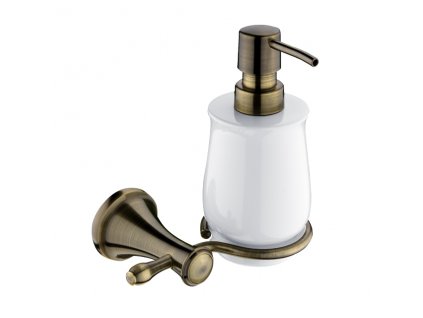 Nástěnný dávkovač tekutého mýdla - bronz