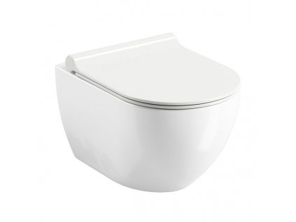 Ravak - Závěsné WC Uni Chrome RimOff - bílá
