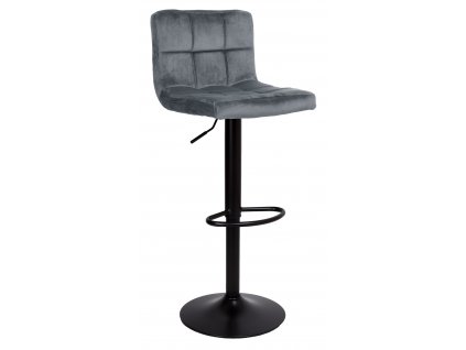 Oasi Casa - Barová židle Pero - šedá - 40x107x35 cm