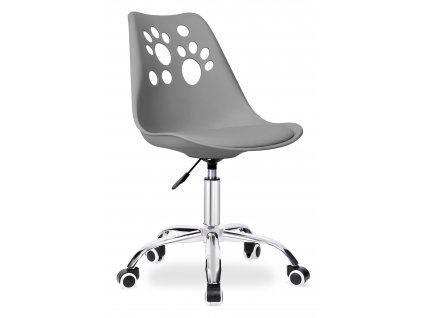 Oasi Casa - Otočná židle Luccio  - šedá - 52x96x42 cm