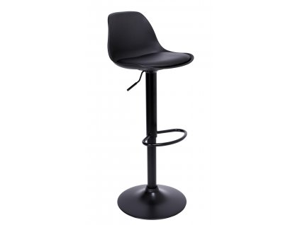 Oasi Casa - Barová židle Con - černá - 38x103x33 cm