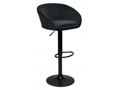 Oasi Casa - Barová židle Pino - černá - 53x102x36 cm