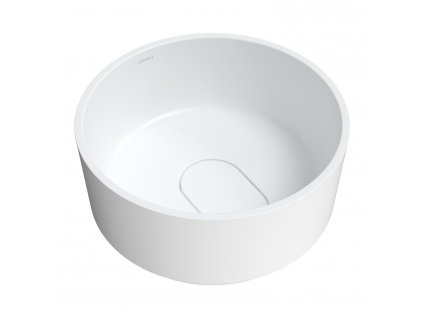 OMNIRES - CADENCE umyvadlo na desku Marble+, ø42 cm