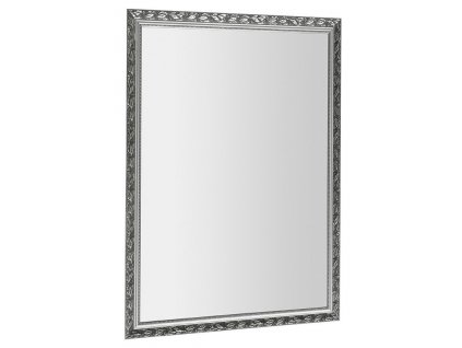 MELISSA (DAHLIA) zrcadlo v dřevěném rámu 672x872mm, stříbrná II. jakost