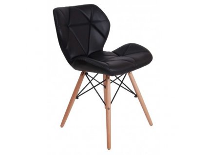 Oasi Casa - Židle Acero - černá - 45x72x38 cm