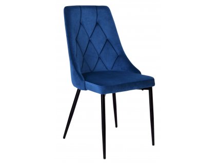 Via Domo - Židle Acacia - modrá - 43x92x45 cm