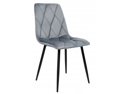 Oasi Casa - Židle Riccio - šedá - 44x88x56 cm