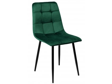 Via Domo - Židle Sorbo - zelená - 44x86x55 cm