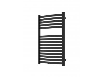 Koupelnový radiátor  - boční připojení - 404W - černá - 800x540mm