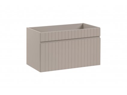 COMAD - Koupelnová skříňka pod umyvadlo Iconic Cashmere - šedá - 80x46x46 cm