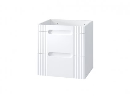 COMAD - Koupelnová skříňka pod umyvadlo Fiji White - bílá - 60x62x46 cm
