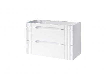 COMAD - Koupelnová skříňka pod umyvadlo Fiji White - bílá - 100x62x46 cm