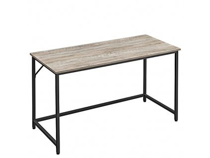 Psací stůl - černá/bílá - 140x75x60 cm