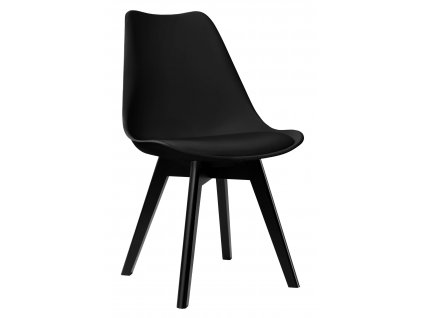 Via Domo - Židle Rovere - černá - 49x83x42 cm