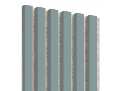 Lamely na béžovém filcu - skandinávsky šedá - 30x275 cm