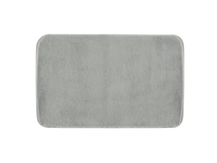 FUZZY koupelnová předložka, 50x80 cm, 100% polyester, protiskluz, šedá