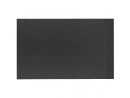 Rea - Sprchová vanička Bazalt - černá - 100x80 cm