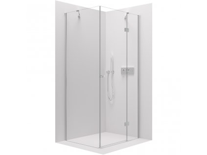 CERANO - Sprchový kout Marino L/P - 6 mm - chrom, transparentní sklo - 110x70x190 cm - pantový