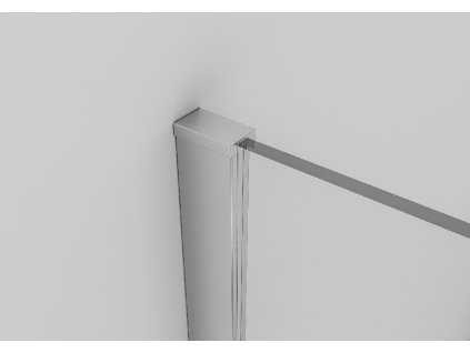 CERANO - Profil pro sprchové dveře a zástěny Onyx - chrom - 200 cm