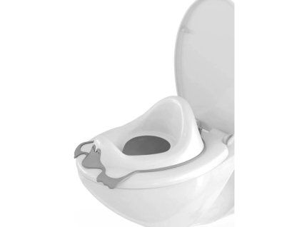 DUCK dětské WC sedátko, šedá