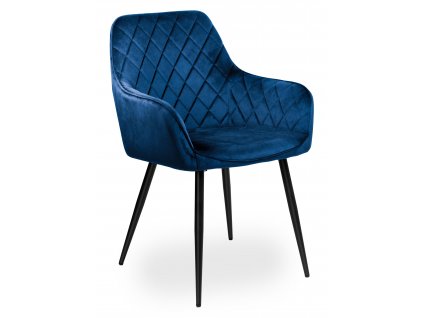 Via Domo - Židle Gelso - modrá - 55x84x60 cm