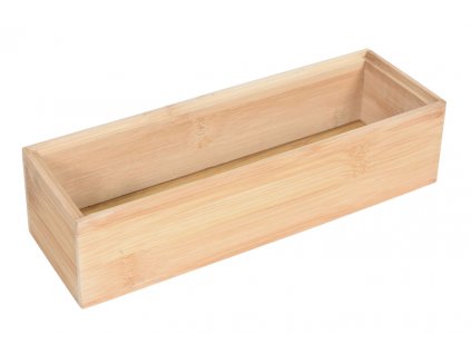Bambusový organizér Erga Laos - přírodní - 23x6x7,5 cm