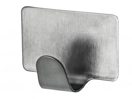 Samolepicí háček na ručníky Erga Trendy - chrom - 4x2x3 cm - sada 2 ks