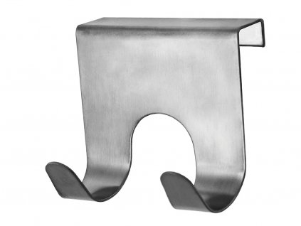Dvojháček na ručníky Erga Trendy - chrom - 7x3x7,5 cm - sada 2 ks