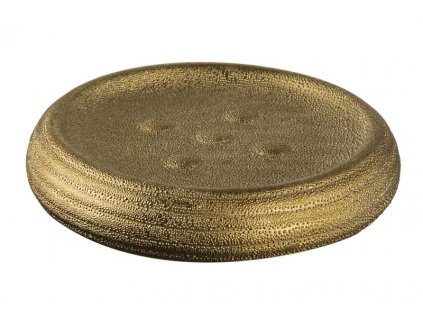 Mýdlenka na postavení Erga Gold - zlatá - 12,5x3x12,5 cm