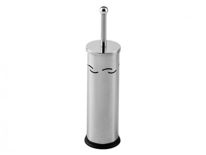 WC štětka na postavení Erga Basic - chrom - 10,3x27,5x10,3 cm