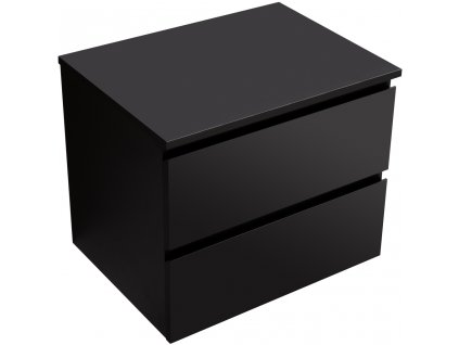 476387 1 cerano koupelnova skrinka carole s deskou pod umyvadlo 18 mm cerna matna 61x49 8x46 5 cm