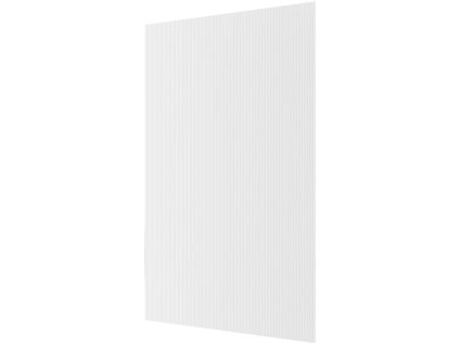 CERANO - Sklo ke sprchovým zástěnám Onyx - 8 mm - rýhované sklo - 100x200 cm