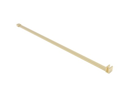 CERANO - Sprchová vzpěra Onyx - plochá - zlatá kartáčovaná - 150 cm