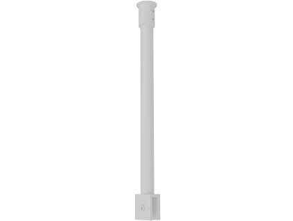 CERANO - Sprchová vzpěra Onyx - kulatá - vertikální do stropu - 40 cm - bílá