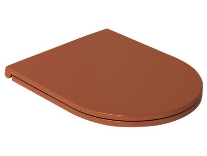 INFINITY WC sedátko, SLIM, odnímatelné, Soft Close, terracotta
