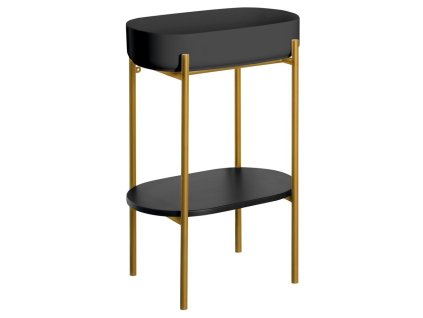 PUNO podstavec s umyvadlem 550x860x360mm, zlato mat