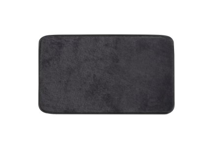 FUZZY koupelnová předložka, 50x80cm, 100% polyester, protiskluz, černá