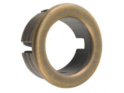 Krytka přepadu Ø 24 mm, bronz