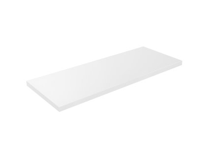 CERANO - Deska pod umyvadlo Navira Pro - bílá matná - 121x46,5x3,6 cm