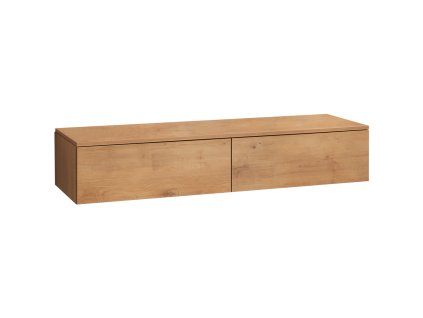 CERANO - Koupelnová skříňka pod umyvadlo Noira - dub medový - 120x48x28 cm