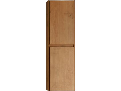 CERANO - Koupelnová skříňka vysoká Noira - dub medový - 30x100x15 cm
