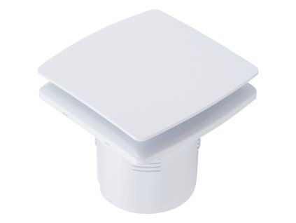 CERANO - Koupelnový axiální ventilátor, 12W, potrubí 100mm - bílá lesklá