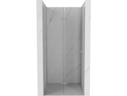 mexen lima skladaci sprchove dvere 100 cm pruhledne chromovana 856 100 000 01 00