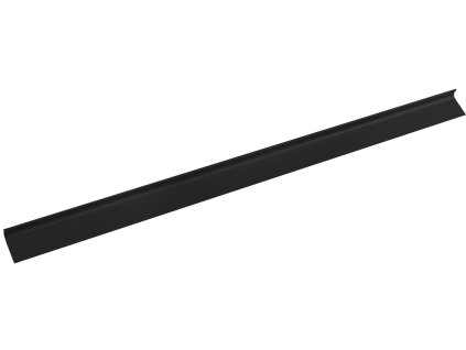 CHANEL dekorační lišta "J" 1164x70x25mm, černá mat