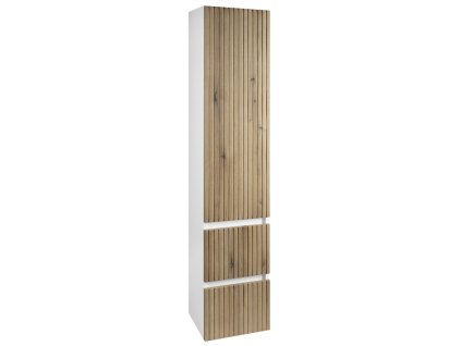 PANEDA STRIP skříňka vysoká 35x165x31cm, levá/pravá, dub emporio