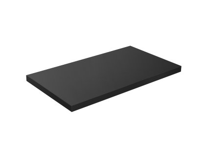 CERANO - Deska pod umyvadlo Navira Pro - černá matná - 71x46,5x3,6 cm