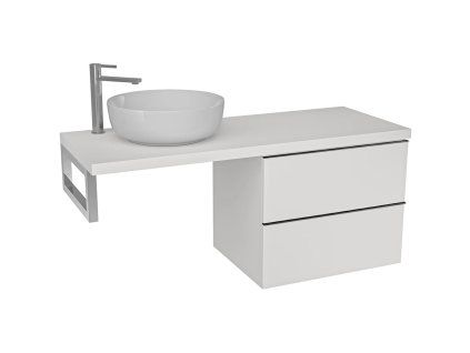 bílá černá chrom