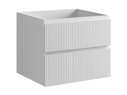 60 bílá rýhovaná