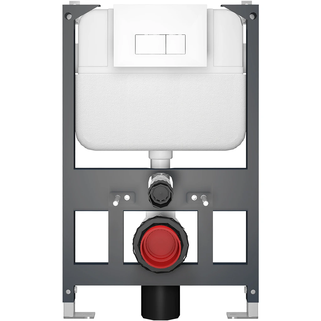 CERANO - Modul nízký pro WC závěsné Prime - předstěnová instalace/sádrokarton - 52,5x80 cm